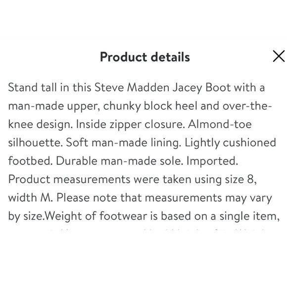 Steve Madden Jacey over-the-Knee Black Microsuede Boots Women's Size 7.5 - Picture 11 of 11